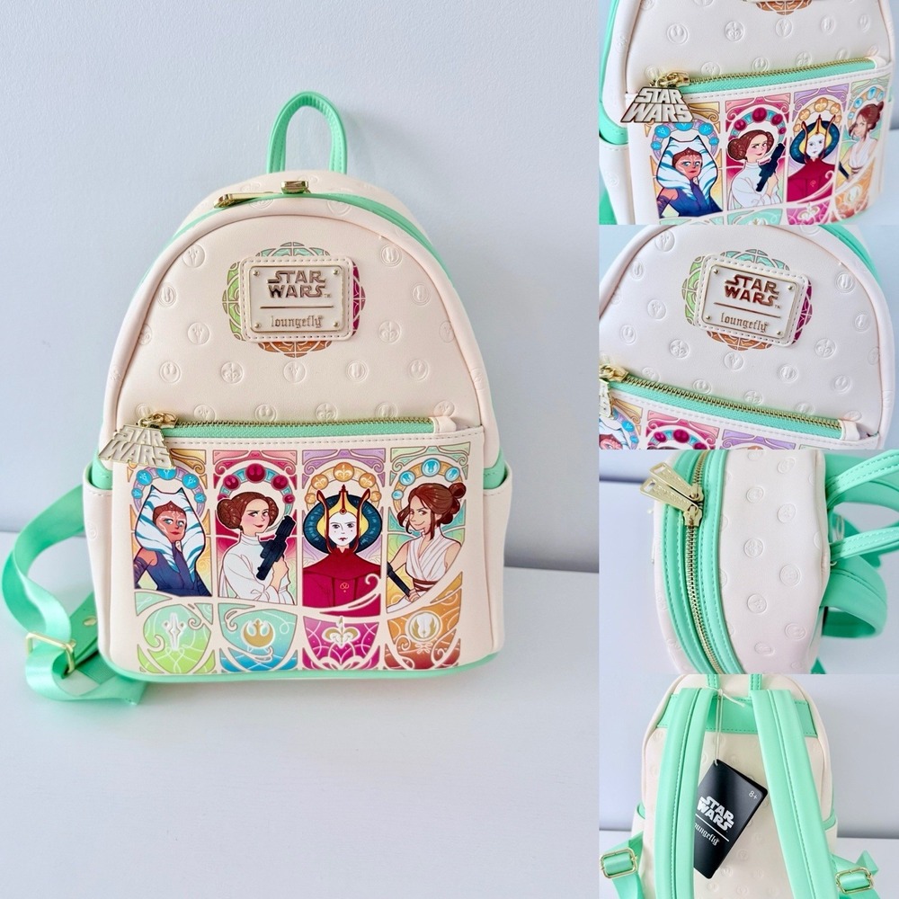 Exclusive Drop Loungefly Ladies‎ Of Rebellion Star Wars 5/4/22 Mini Backpack
